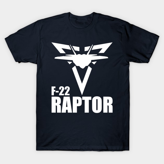 F-22 Raptor T-Shirt by TCP